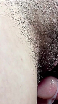 Fun in a Public Toilet, Rubbing a Stranger's