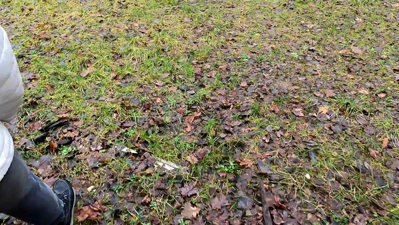 Bouncy Tits Action: Whipping Her Tits When Put off Her Winter Jacket
