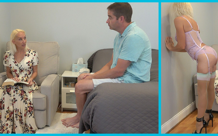 Milf Stella: धार्मिक सौतेली मम्मी को अपनी चूत की पूजा करने के लिए सौतेला बेटा मिलता है