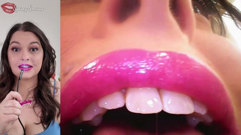 Sydney screams fetish: Deep Inside Sydney's Mouth - Sydney Screams Shows off Mouth, Tongue,...