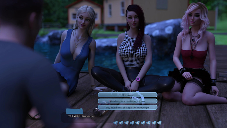 3D Cartoon Porn: आकर्षक कहानियों का समय 3 की मदद करना: Violet के साथ naomi के चंचल क्षण