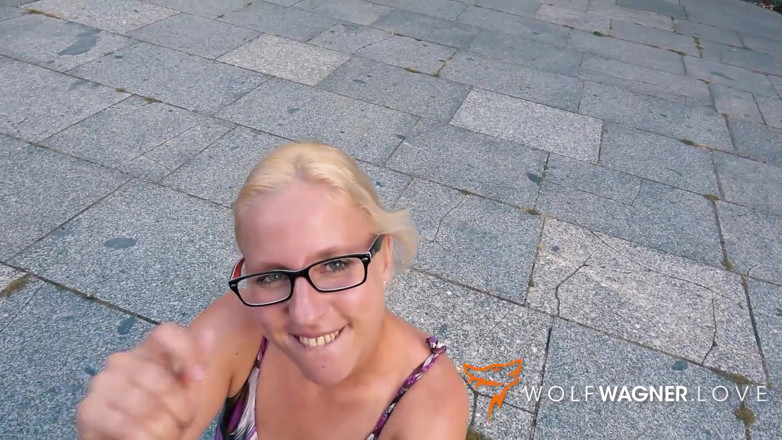 Wolf Wagner.love: Německá dívka Jana Schwarz touží po mrdce! VLK WAGNER