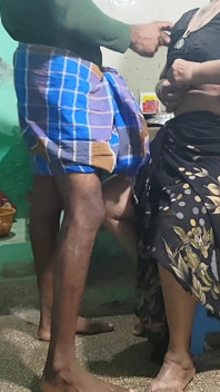 Step Mother Was Cooking in the Kitchen and I Had Sex with Her