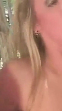 Hot Blonde Squirted in the Face