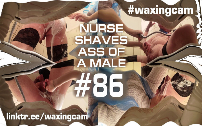 WaxingCam: Sestra si holí zadek muže