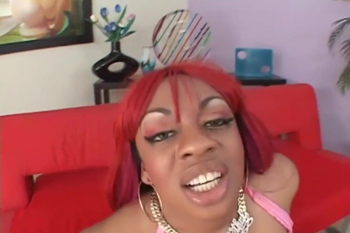 Black Sinner: Redhead ebony with big ass gets fucked by BBC