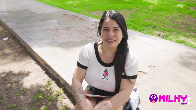 Milky Peru: Luhana MILF with Big Tits and a Delicious Pussy