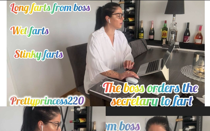Pretty princess studio: Šéf nařizuje sekretářce prd