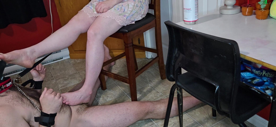 GingerFeet: Gingers footjob-schlampe!