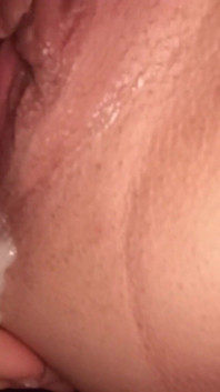 Polish MILF Creampie Close up