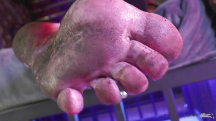 Mistress Legs: Dominazione femminile - Lecca le mie suole super sporche