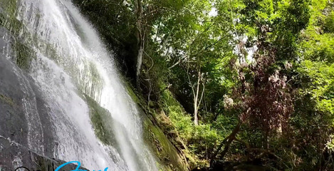 Leyne Rodriguez: Nikmati pemandangan ini dan air terjun yang nikmat saat aku...