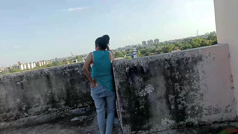 Yourdidipriya: Seduced Sexy Girl Standing on Terrace and Fucked Her in...
