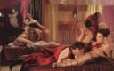 Antonio Adamo Film: Great orgy in ancient Rome. Double penetration.