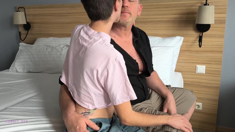 Cobalt FTM: Young Ftm Sucks Older Man's Big Cock POV Then Rides...