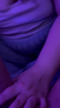 Handjob with Condom at Night