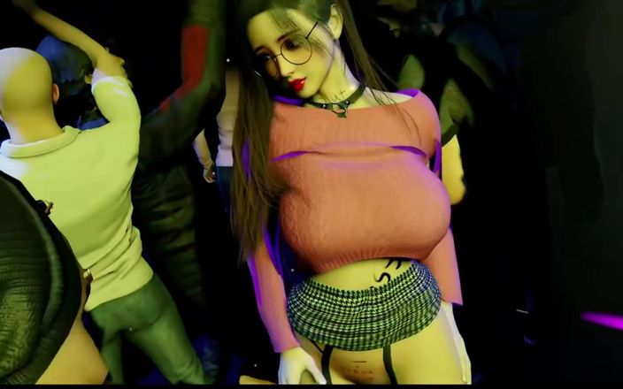 Soiyu Hentai: Nigh Club - 3D 애니메이션에서 섹스하고 싶은 음탕한 학생