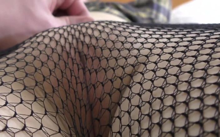 My Boobs: POV Boobs Play and pussy and Ass in FishNet Pantyhose