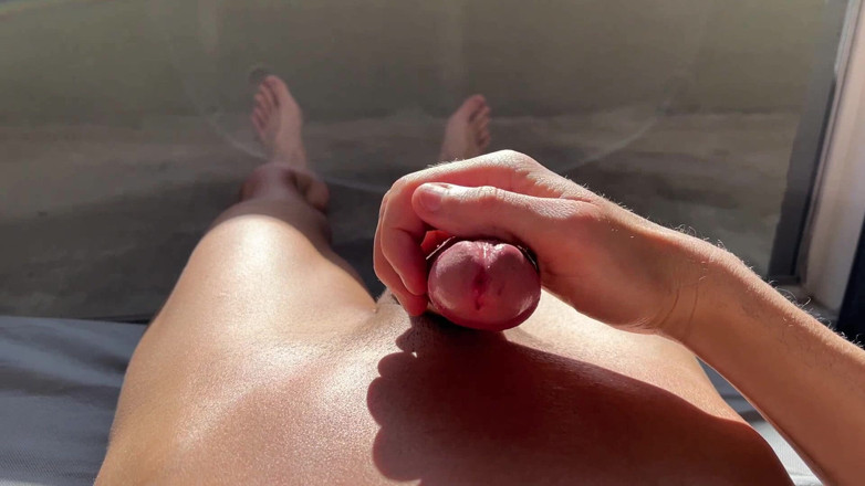 TVJackLong: Big Dick Sunbathing