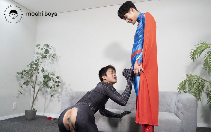 Mochi Boys: Roleplay kostum Superman X Spiderman