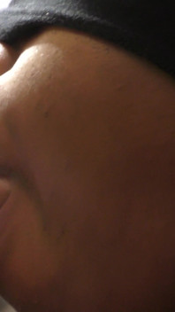 Black Mouth Fucked by White Cock and Cum in Mouth Swallow
