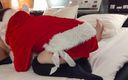 hchan: Raw Wstawianie w cipkę słodkiej Santa Cosplay Girl i Creampie...