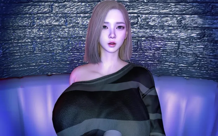 Why fuck so hard: 3D Huge Boobs Slut Cheating with BBC