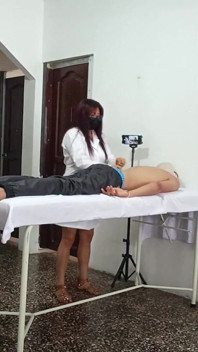 Massage et baise en même temps