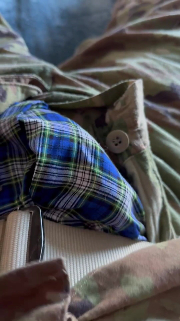 Gay Soldier Stuff: A Hot Cumpilation of Me Jerking off in Some Blue...