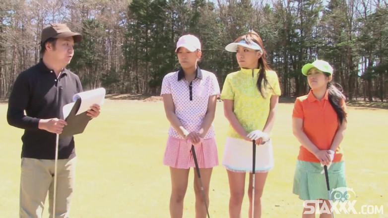 Staxxx: Asian golfers naked and sexy