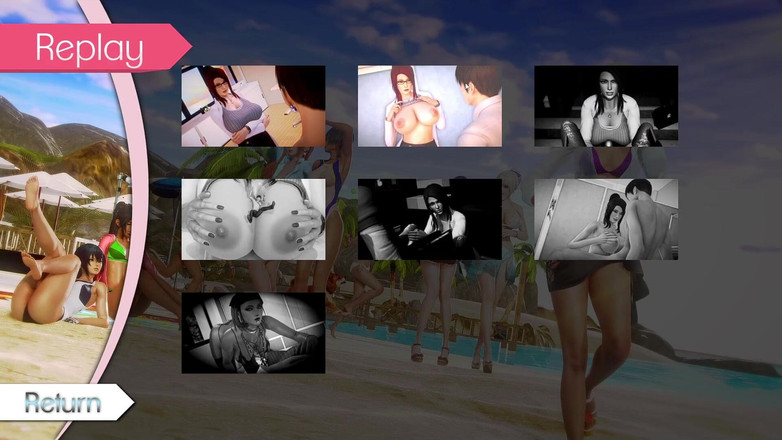 LewdArcade: Waifu Academy - colección porno Rechel [18+] Juego de escenas porno desnudas