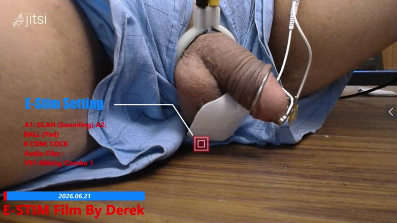 derekstim: Afternoon Quick Estim Fun on 20260621