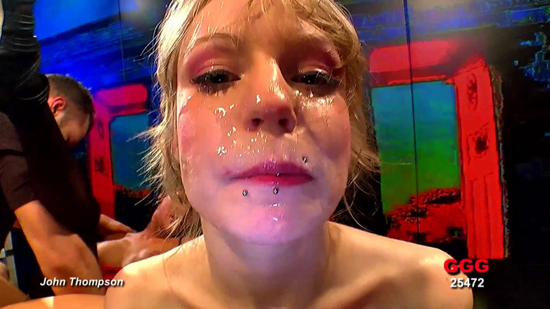 Gang Bang Germany: Thanh thiếu niên chơi tập thể bukkake chia sẻ xuất...