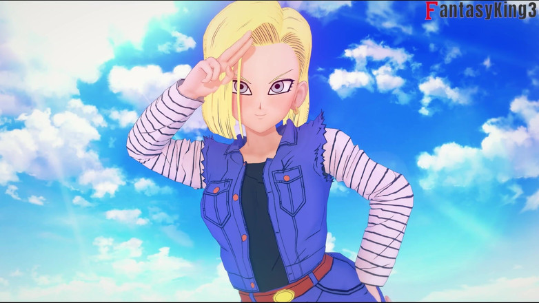Fantasy king: Bulma and Goku Fuck While Android 18 Watches - Dragon Ball Zex...