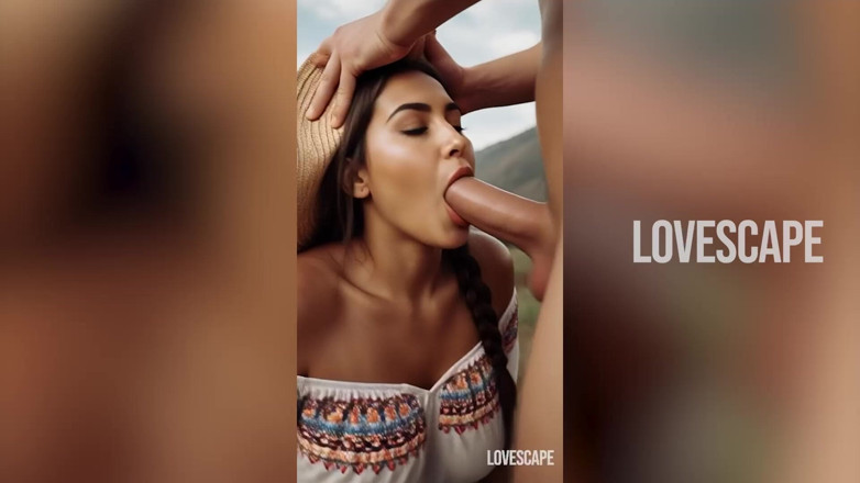 Lovescape: Big Booty Mountain Peasant Babe - Takes Cock Deep Amid Scenic...