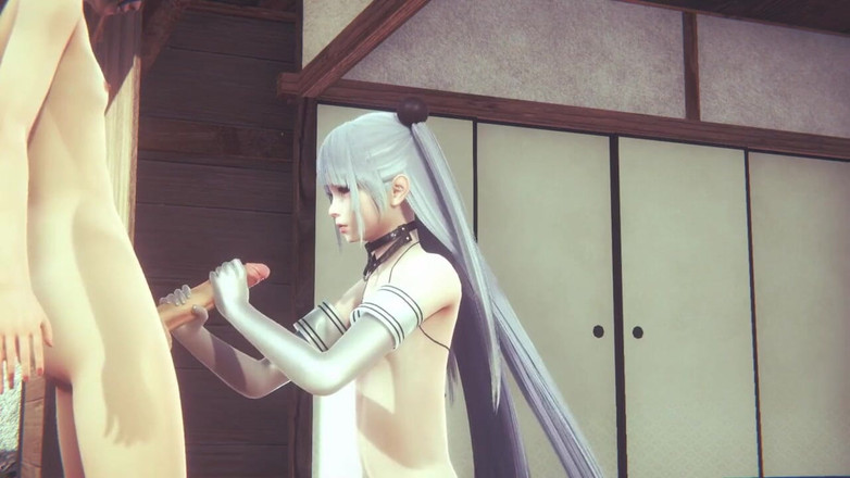 Yaoitube: Yaoi Femboy - Kano handjob und wird mit anderem femboy gefickt