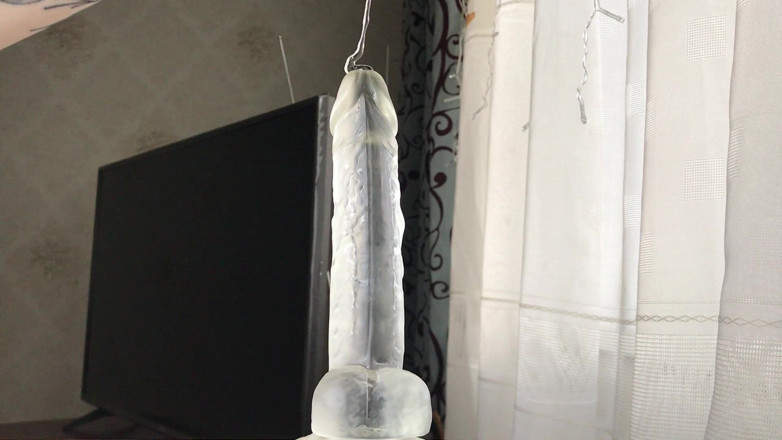 NellySex: My favorite silicone cock inside me