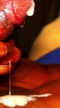 I can't believe he did this! Big black gay big dick amateur BBC cum load pt 24
