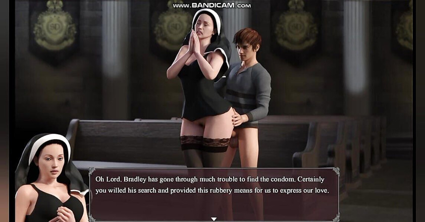 Divide XXX: Epidemie chtíče - Katherine MILf Nun - jízda sex