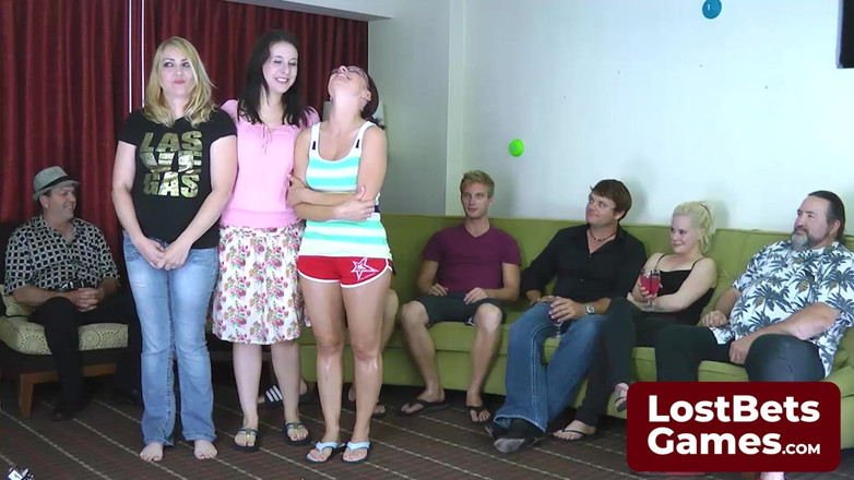 Lost Bets Games: The Horny Lesbians Playing a Strip Pod Stomp Game