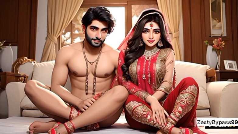 Zesty Bypass: Indiano sesso gratto prima notte sesso