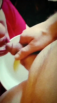 Nasty BBW Takes Mick Stabbers Piss in Her Mouth