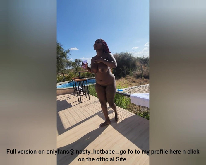 Nasty_hotbabe: POV Outdoors-my Sugar Stepdaddy Dared Me to Masturbate on Public...