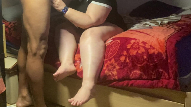 Daddykane: Mature Handy GILF Slowly Oil Massage BBC, Stepson's Friend Stays...
