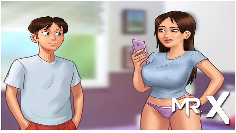 Mr Studio X: SummertimeSaga - dejte peníze a budu na tebe připravená na mo