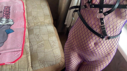Dvabitch: Dziwka tatusia dostaje twarz