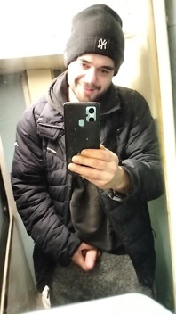 I Had a Long Journey by Train, so I Went to Play with Myself