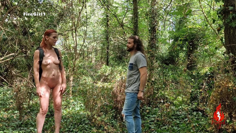 Firegirl80: Billy Shag Naturist Girl in the Forest