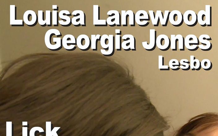Edge Interactive Publishing: Georgia Jones a Louisa Lanewood lesbo lízání růžového robertku GMBB31390