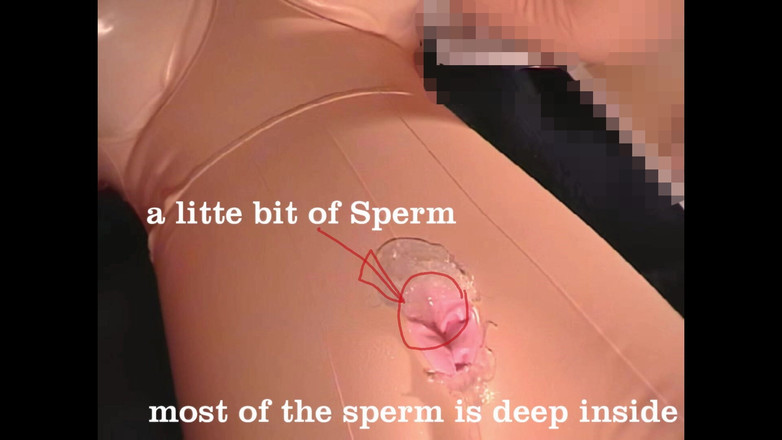 Mark Hannes: Mandy la poupée sexuelle se masturbe avec creampie